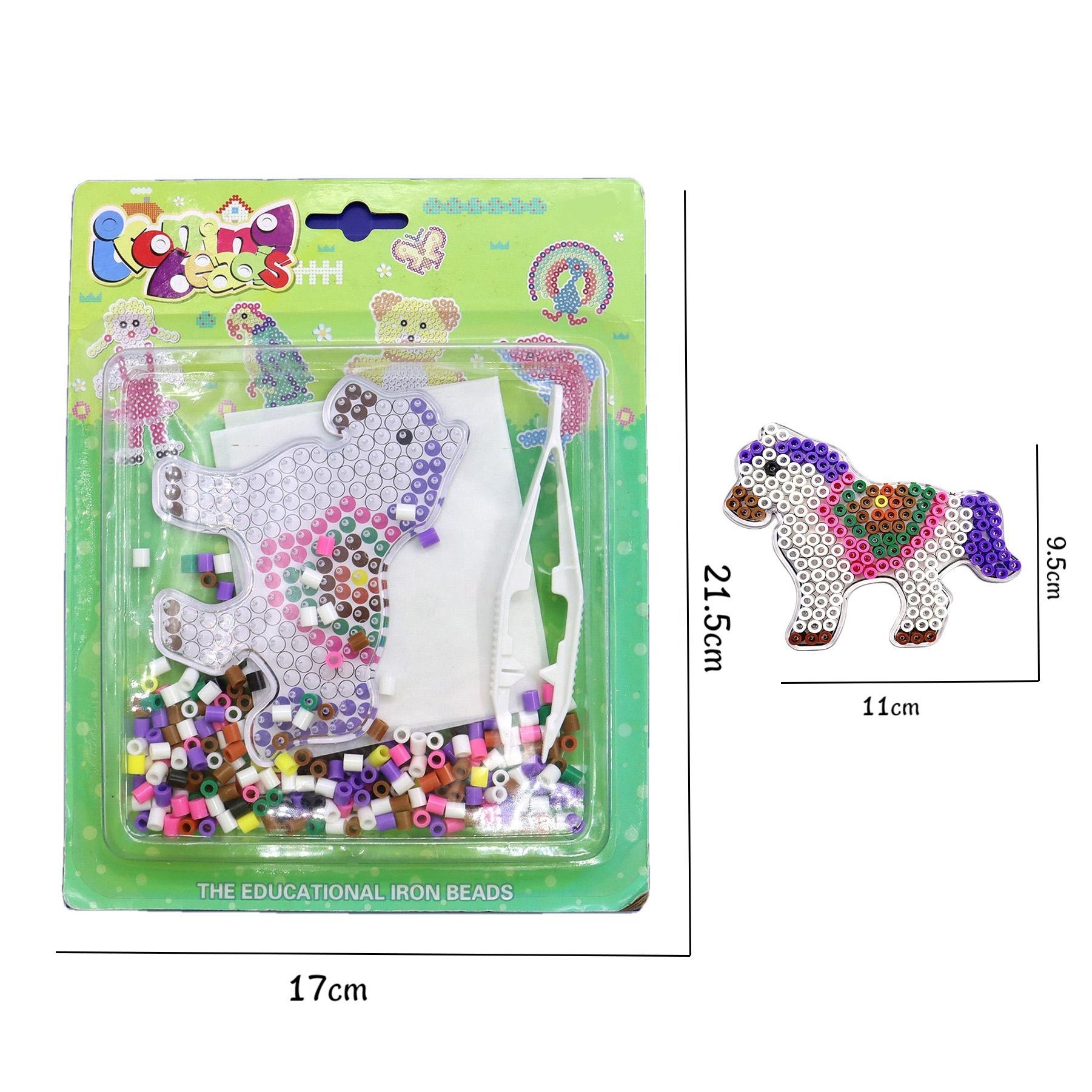 Wholesale Education Toy Supplier Beads Toys  Perler Beads Diy Kids Craft Beads Kit