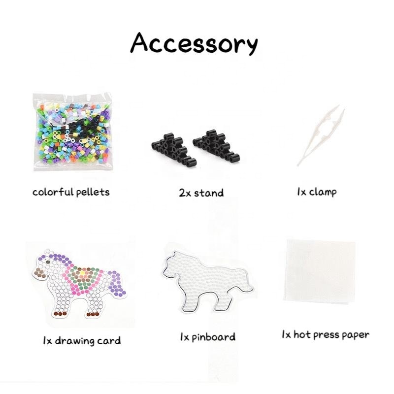 Wholesale Education Toy Supplier Beads Toys  Perler Beads Diy Kids Craft Beads Kit