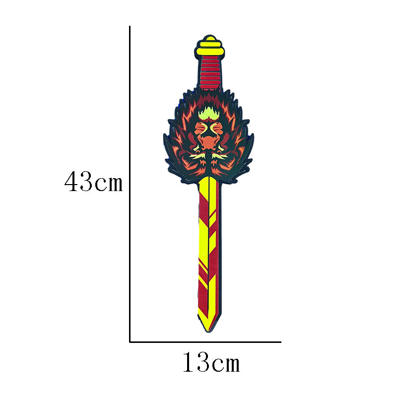 foam sword lion-head weapon toys boy play cosplay props pirate set kids toy sword