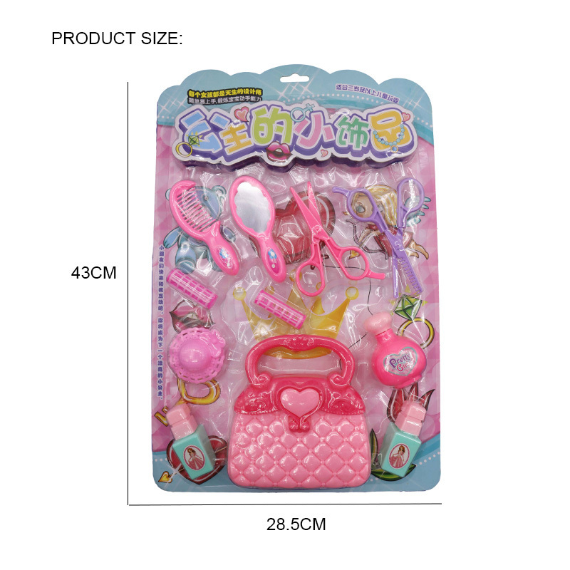 make up set fashion beauty princess dress up hair set role play girl toy promotional toys