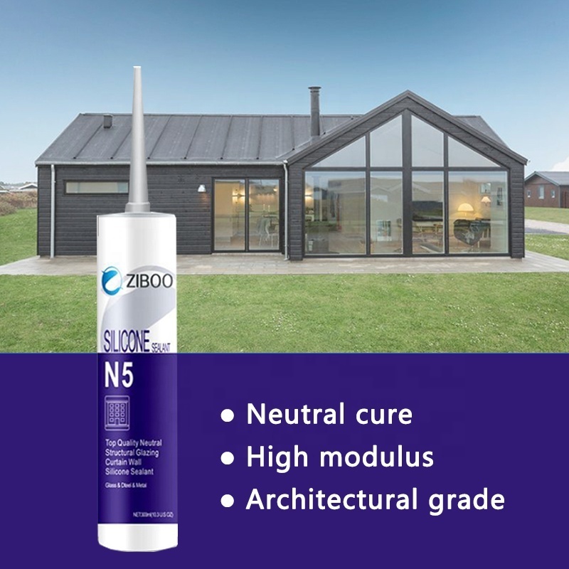 Ziboo N5 Neutral Waterproof Quick Dry Glazing RTV Structural Adhesive Silicone Sealant Glue