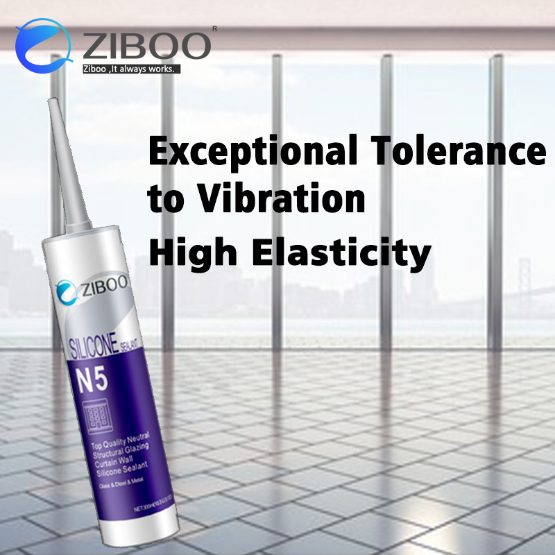 Ziboo-N5 Structural Insulating Glazing Silicone Glue Glass RTV Adhesive Sealant