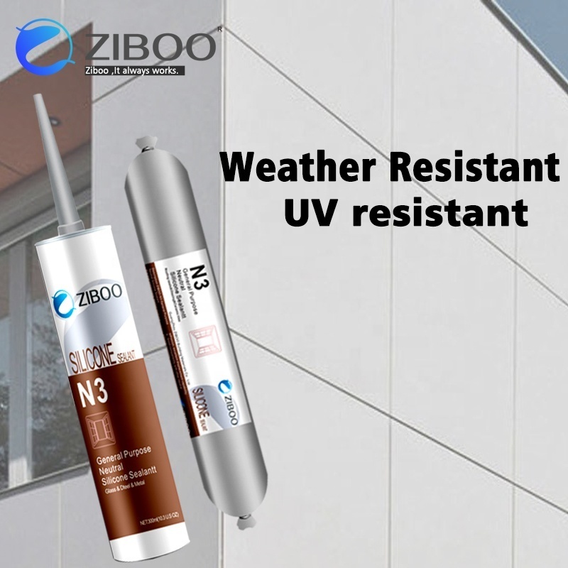 High Density Waterproof Neutral Fast Curing Outdoor GP Silicone Sealant Glue For Construction