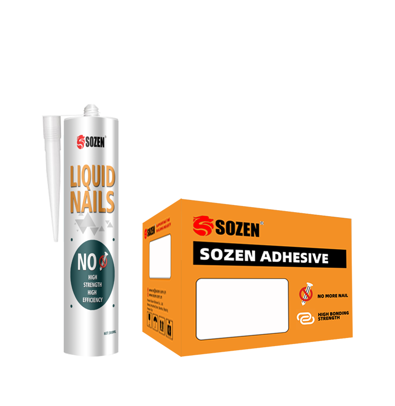 Sozen-115 Customization Liquid Nail Construction Adhesive High Strength Nail Free Adhesive