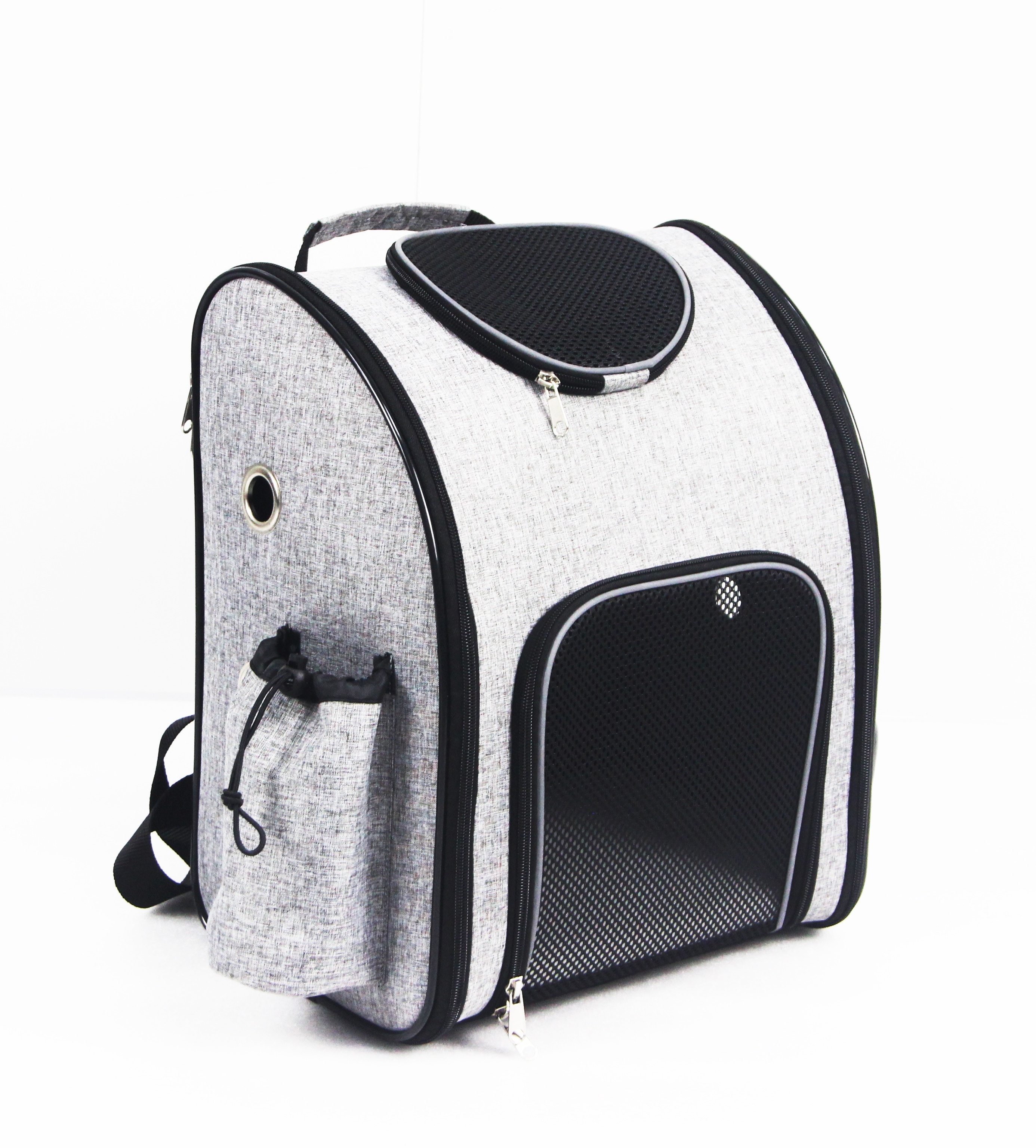 Two Sided Entry Outdoor Travel Hiking Pet Carrier Airline Approved for Small Medium Dogs Cats