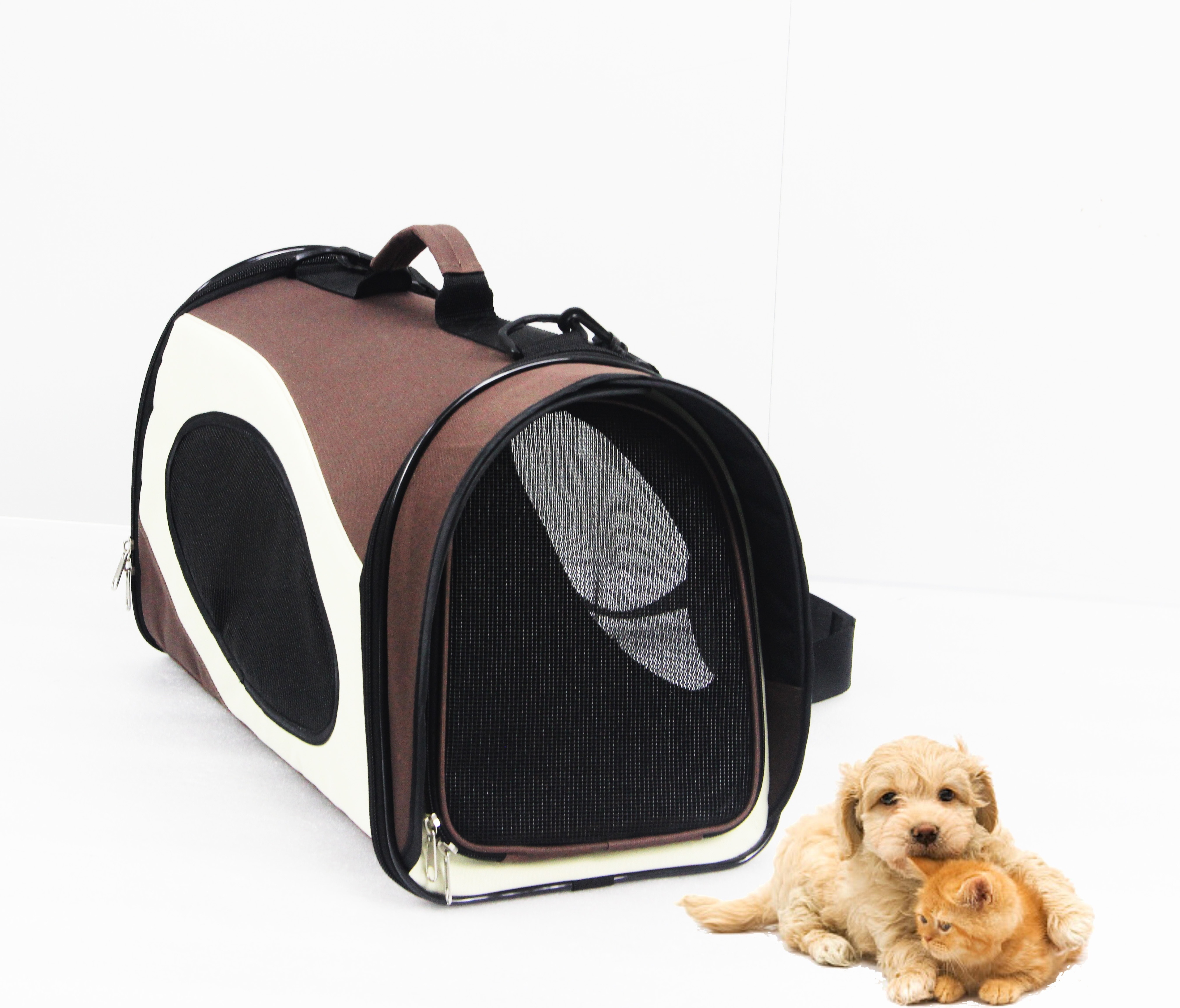 Pet Airline Approved Cat Carrier Pet Cages Carriers & Houses Small Animals Solid for Hamsters Hedgehogs Chinchillas Dogs Cats