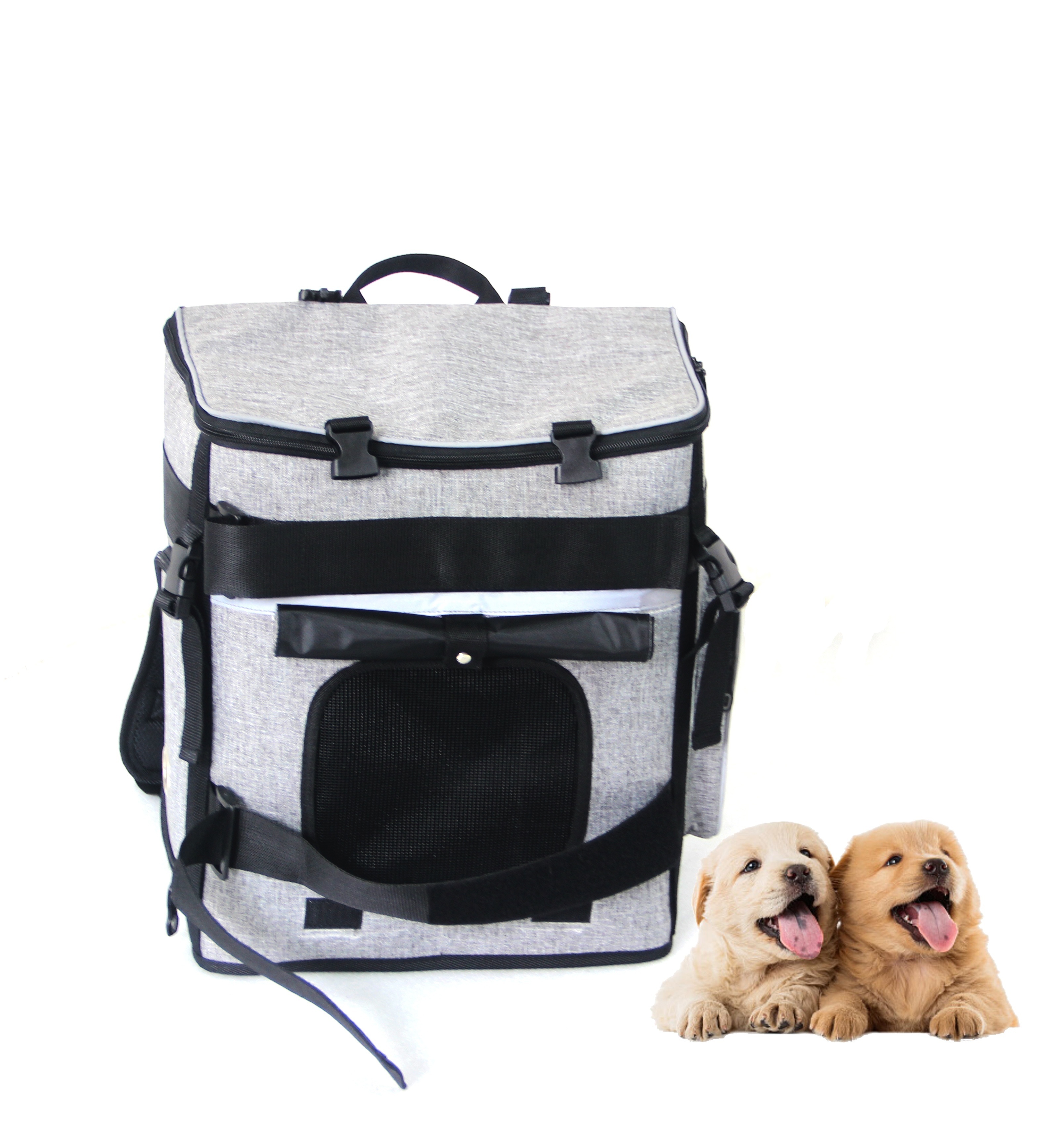 large fashion folding approved breathable window cat travel backpack collapsible innovator dog pet carrier