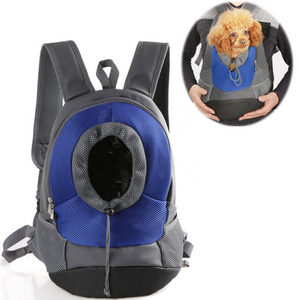 Puppy Front Pack with Breathable Head Out Design Outdoor Travel Small Pet Dog Cat Backpack Carrier