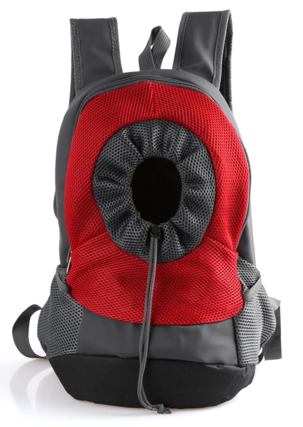 Puppy Front Pack with Breathable Head Out Design Outdoor Travel Small Pet Dog Cat Backpack Carrier