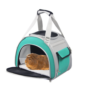 Waterproof Portable Small Pet Bag Pet Carrier Box for Chinchillas Cats Dogs Hedgehog Hamster Guinea Pig