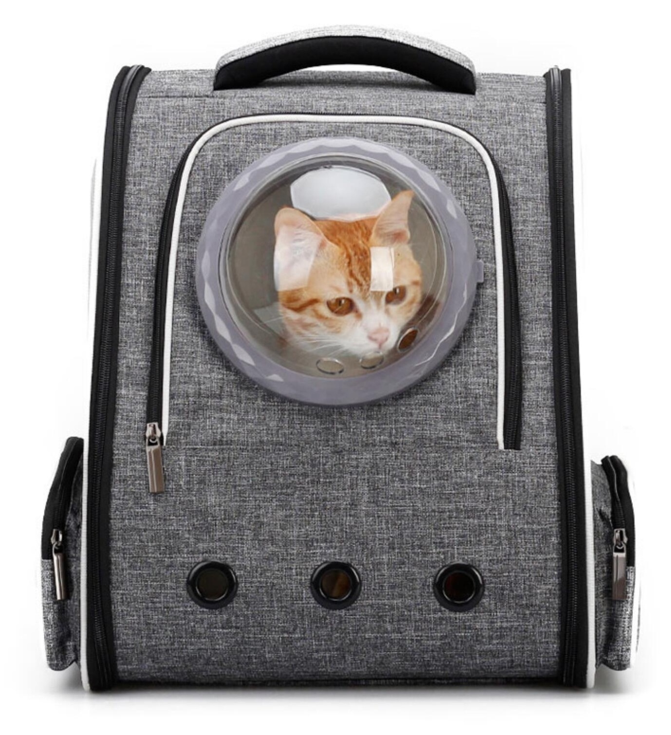 Fashionable Airline Approved Pet Dog Cat Backpack Carrier for Outdoor Travel Hiking