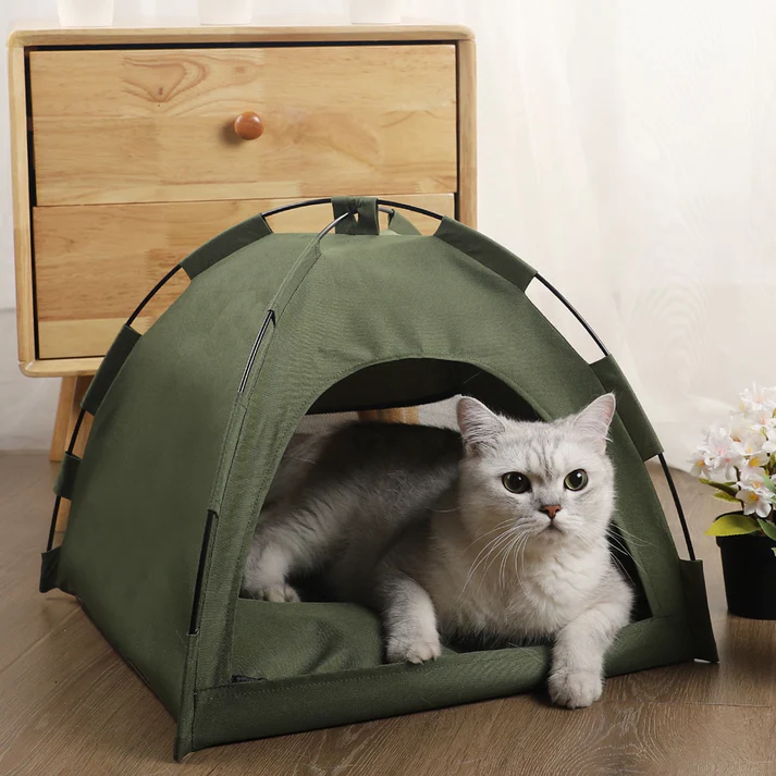 Portable Kennel Kitten Pet Nest Tent House