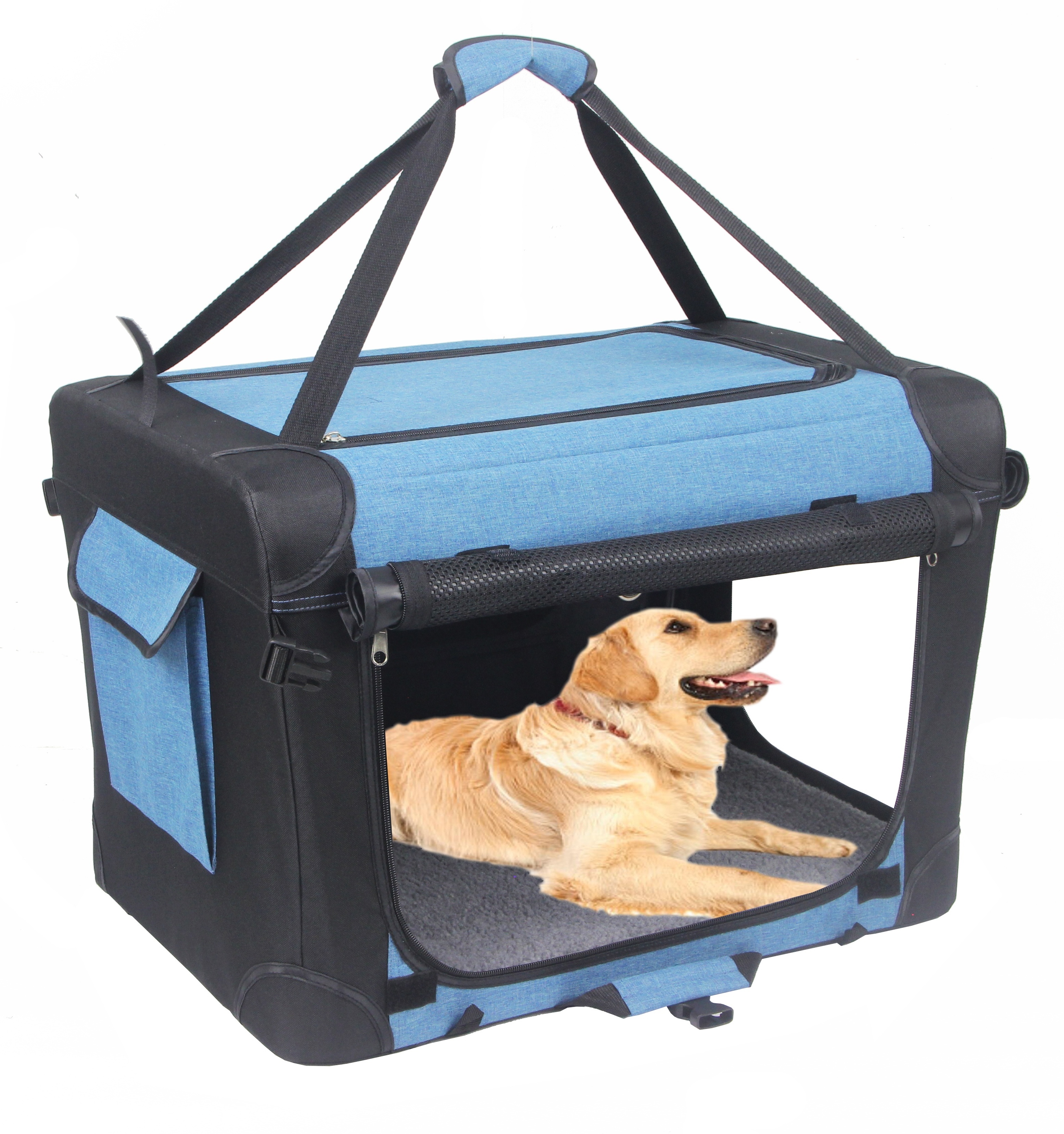 Large Portable PeT Cat Dog Travel Cage House Carriers Dog Kennel Pop Up Indoor Outdoor Crate for Pets