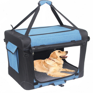 Large Portable PeT Cat Dog Travel Cage House Carriers Dog Kennel Pop Up Indoor Outdoor Crate for Pets