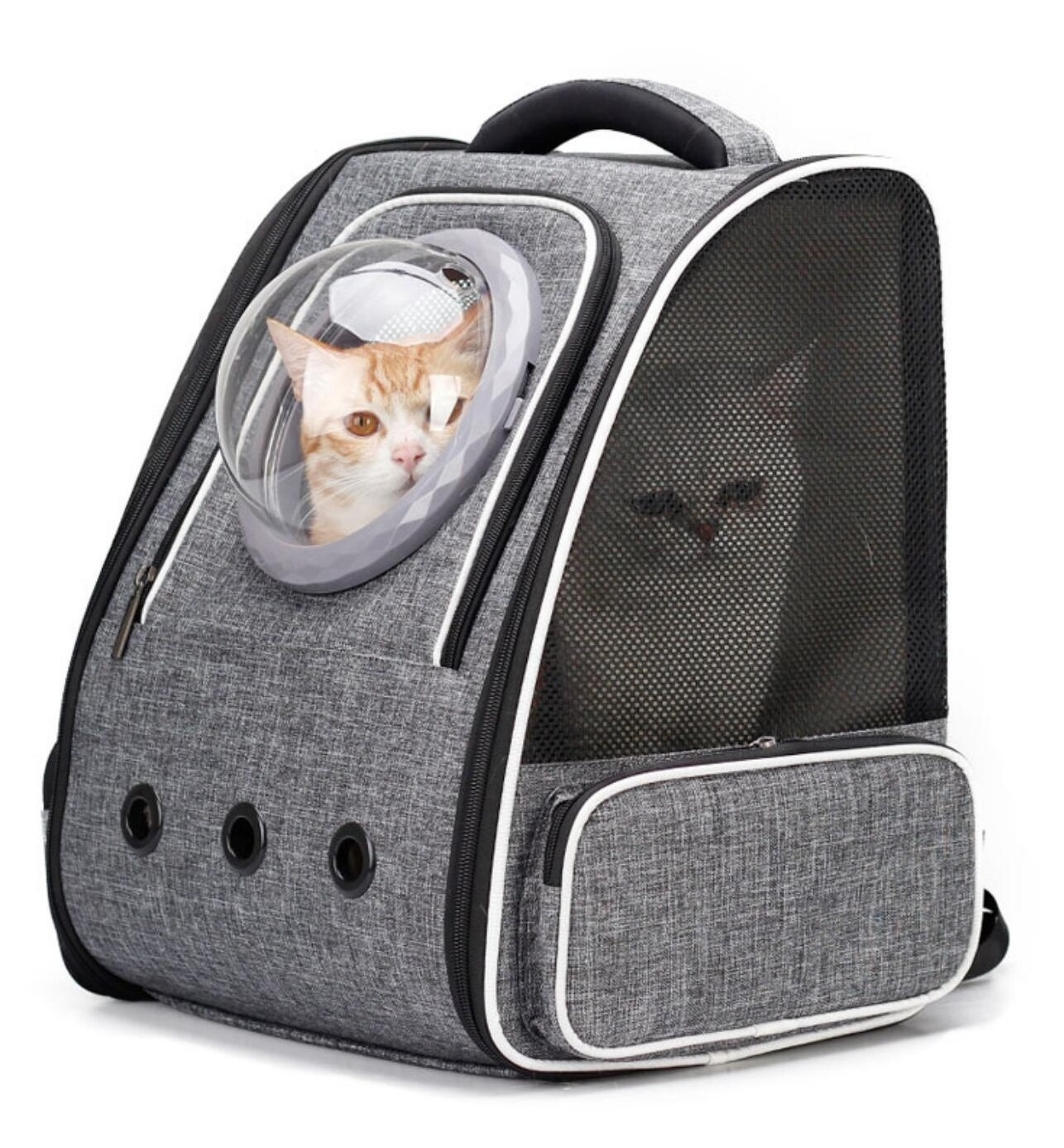 Fashionable Airline Approved Pet Dog Cat Backpack Carrier for Outdoor Travel Hiking