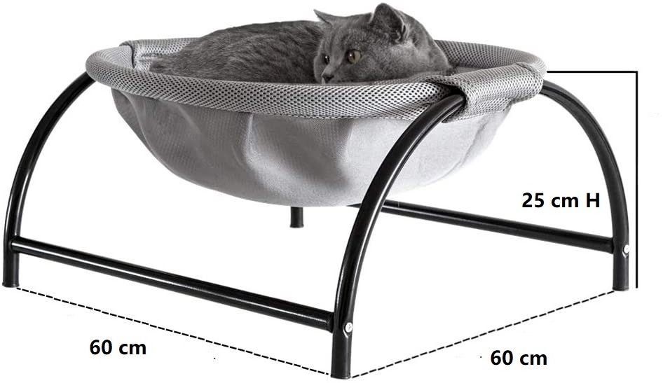 Free -Standing Cat Hammock Bed Rabbit Bed For Kitty & Puppy Indoor