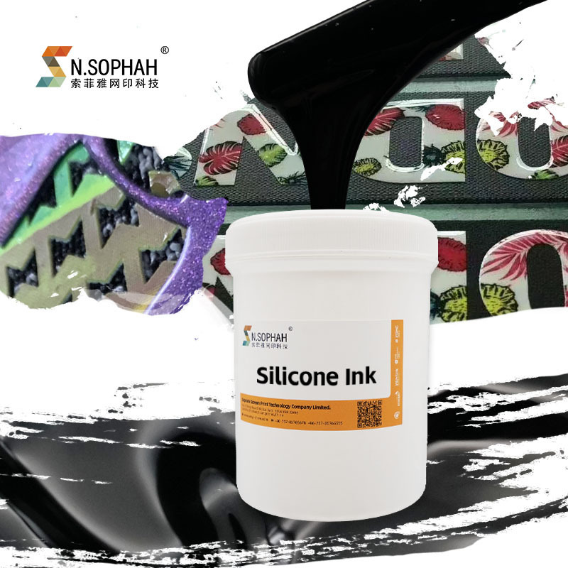 Hot Selling Professional Textile Smooth Silk Printing Silicone Ink Screen Printing Silicone Ink