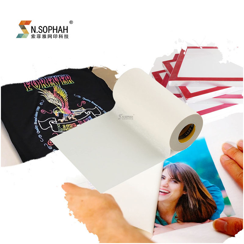 Hot Sales Direct Film Transfer Printed T Shirt Best Price Transparent PET Transfer Paper