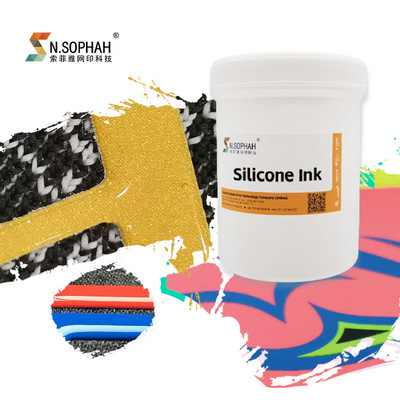 Hot Selling Professional Textile Smooth Silk Printing Silicone Ink Screen Printing Silicone Ink