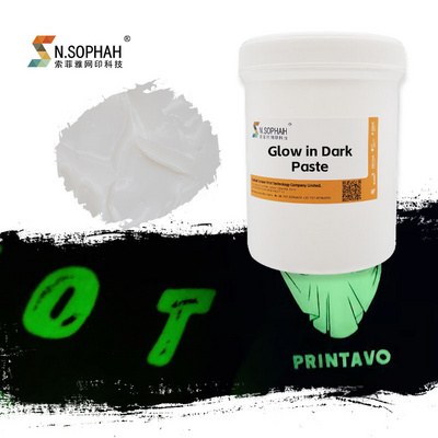 Factory Price High Fastness Fabric Printing Special Screen Printing Glow Ink In Dark