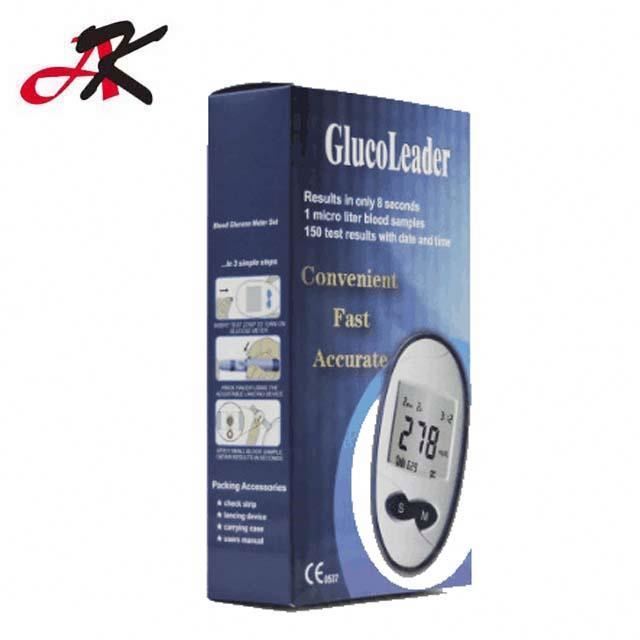 New design high quality big screen digital blood glucose meter for Test Diabetes With Glucometer Strips