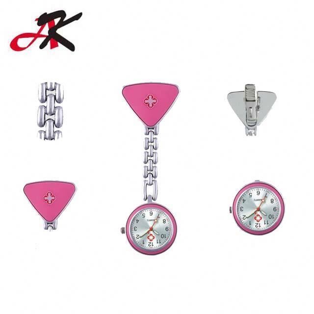 Customized Fob Logo Wholesale cute design nurse watch alloy watches