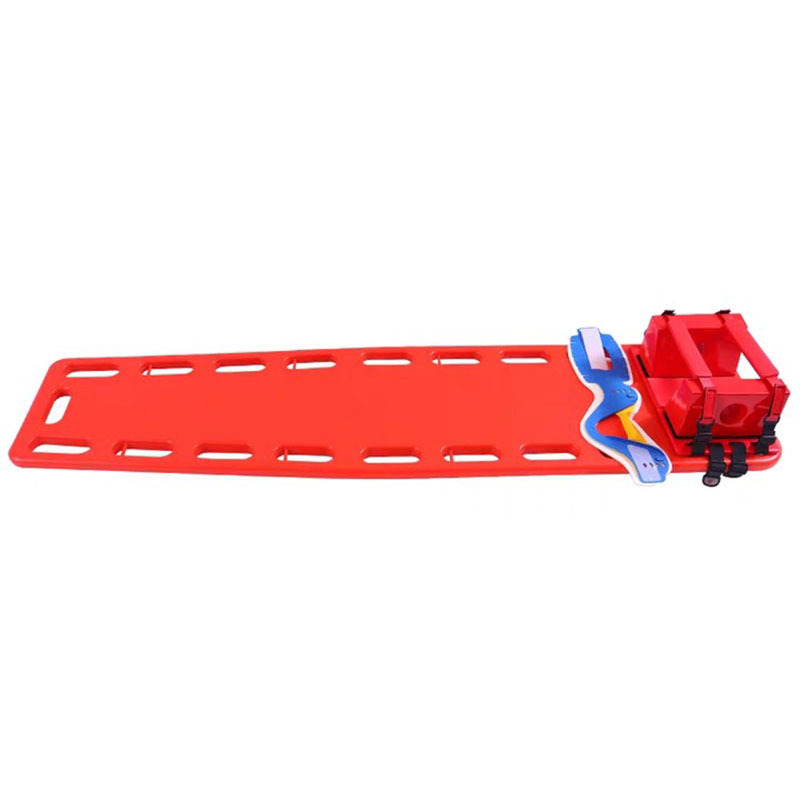 swimming Life-saving First Aid Stretcher Spine Board Spinal Fixation Board Rescue Casualty Folding Spine Board