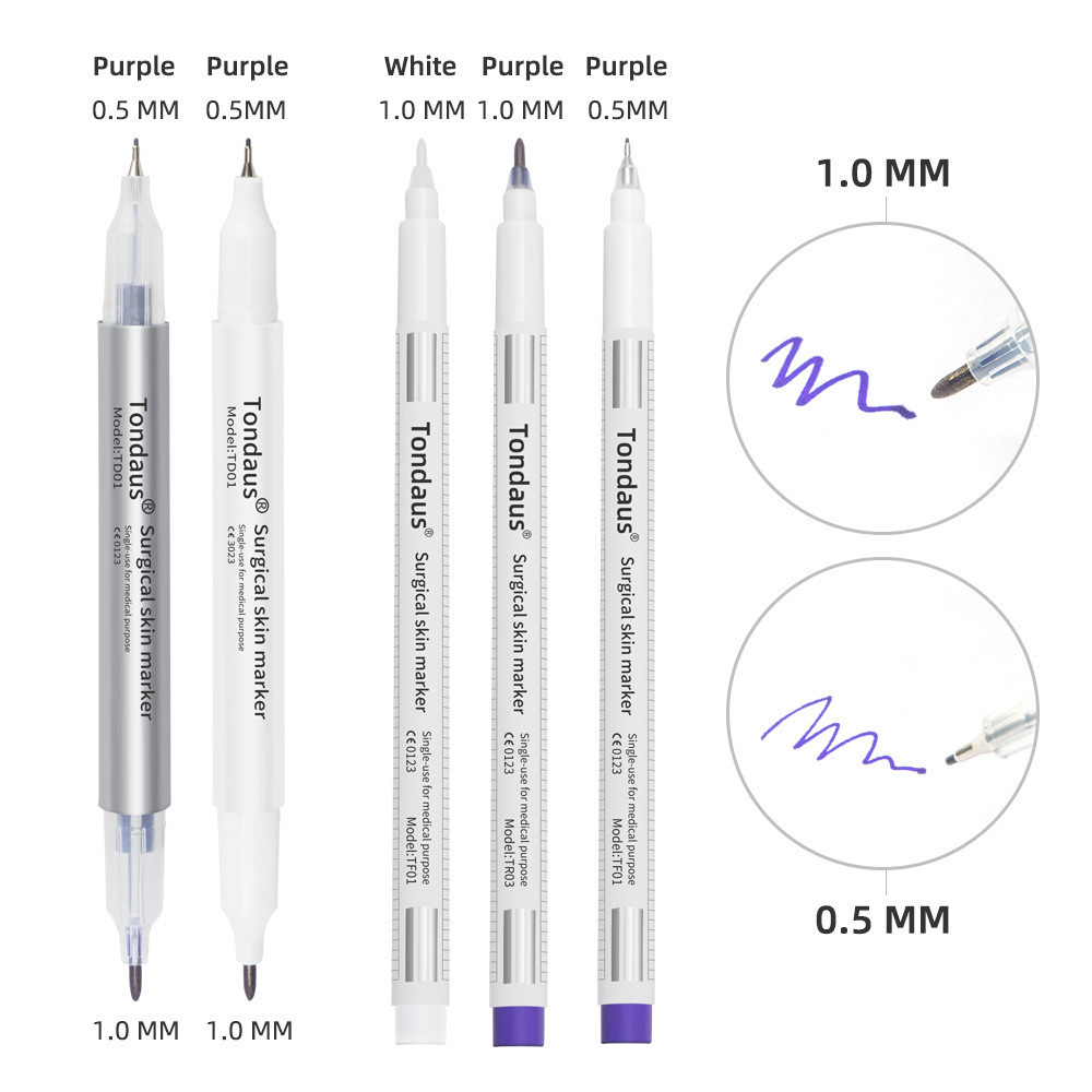 CE Certificate Permanent Makeup Skin Cleaner Magic Mark Cleaner Pen Disappearing Ink Pen For Surgical Skin Marker Spot