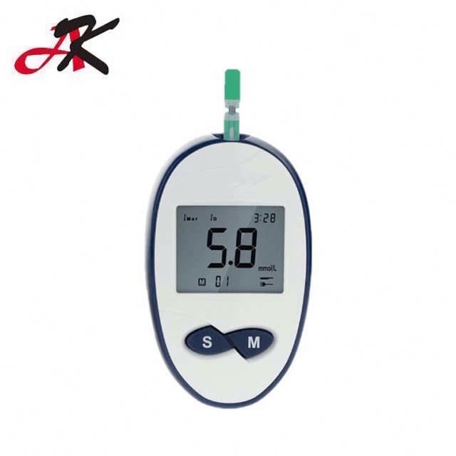 New design high quality big screen digital blood glucose meter for Test Diabetes With Glucometer Strips