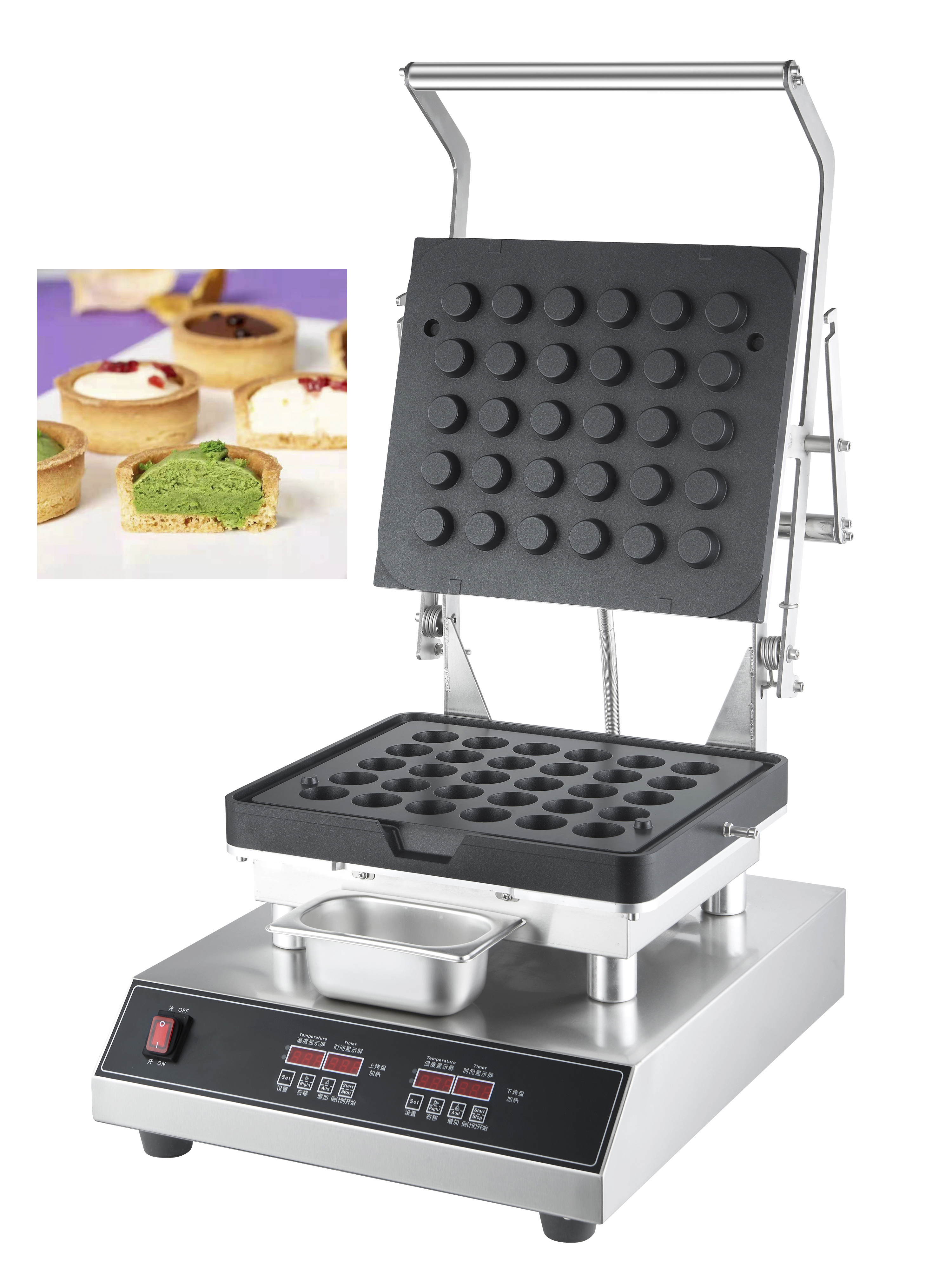 Commercial Egg Tart Skin Making Machine Cheese Mini Tart Pie Press Cup Cake Cookie Machine Tartlet Shell Maker