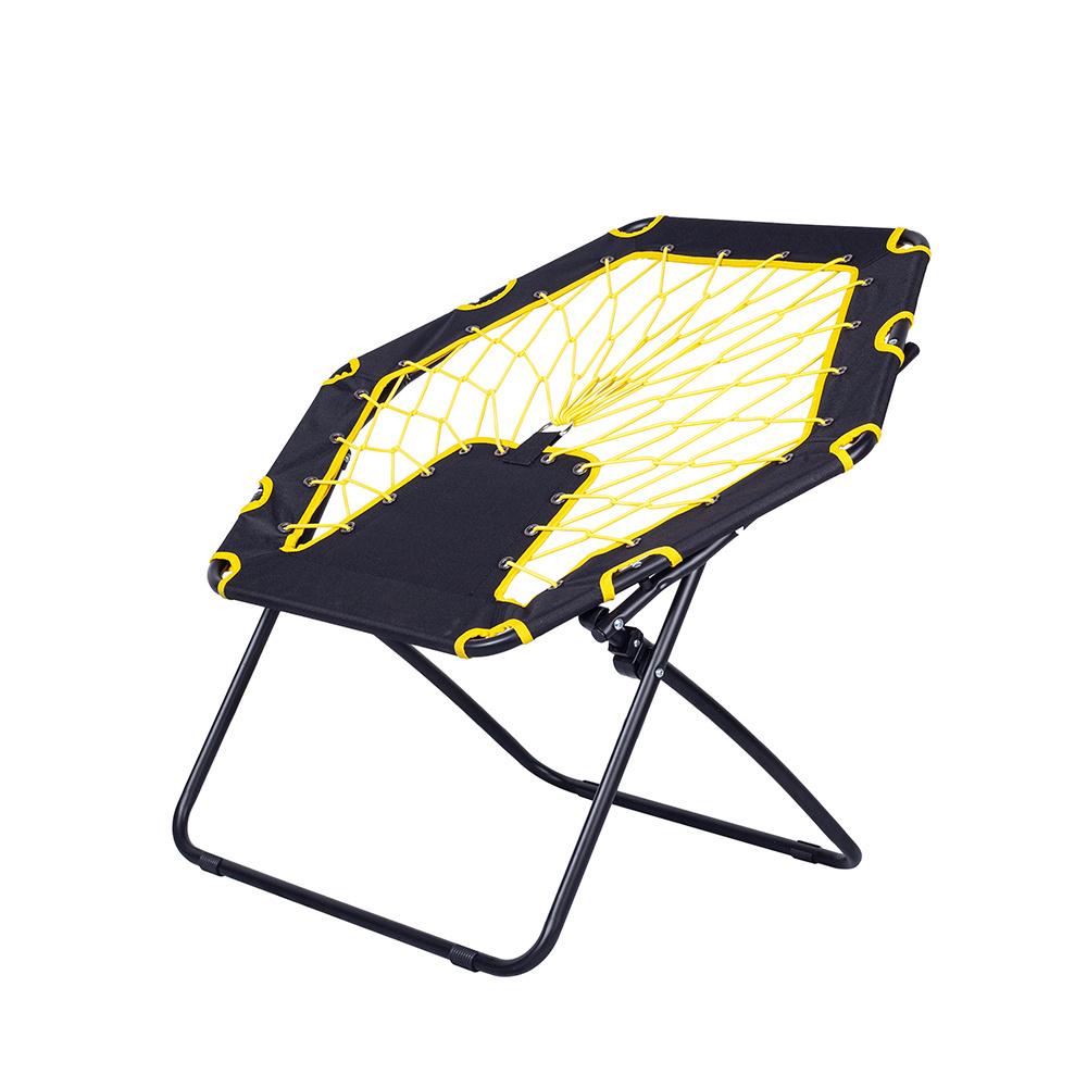 Sopop Patented Foldable Bungee Saucer Chair Spring chair Sun Chair for  in the house or outdoor