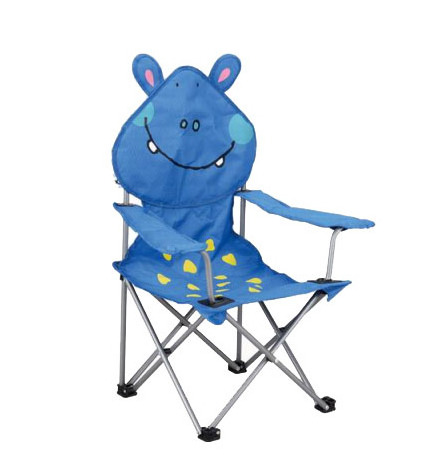 2021 Sopop Outdoor kids chair hippo Camping Folding Fishing Metal Steel Beach kid chair