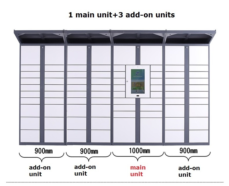 Best Smart Package Locker Systems Electronic Delivery Parcel Locker Cabinet Box Price