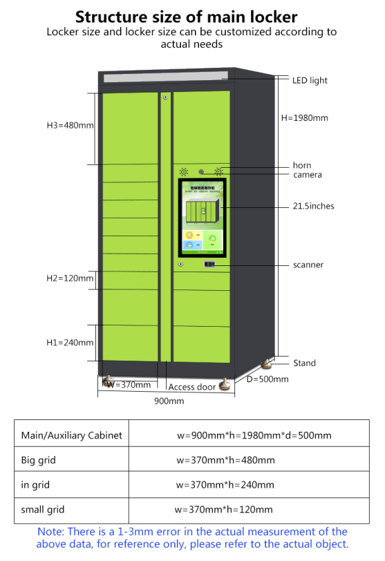 Best Smart Package Locker Systems Electronic Delivery Parcel Locker Cabinet Box Price