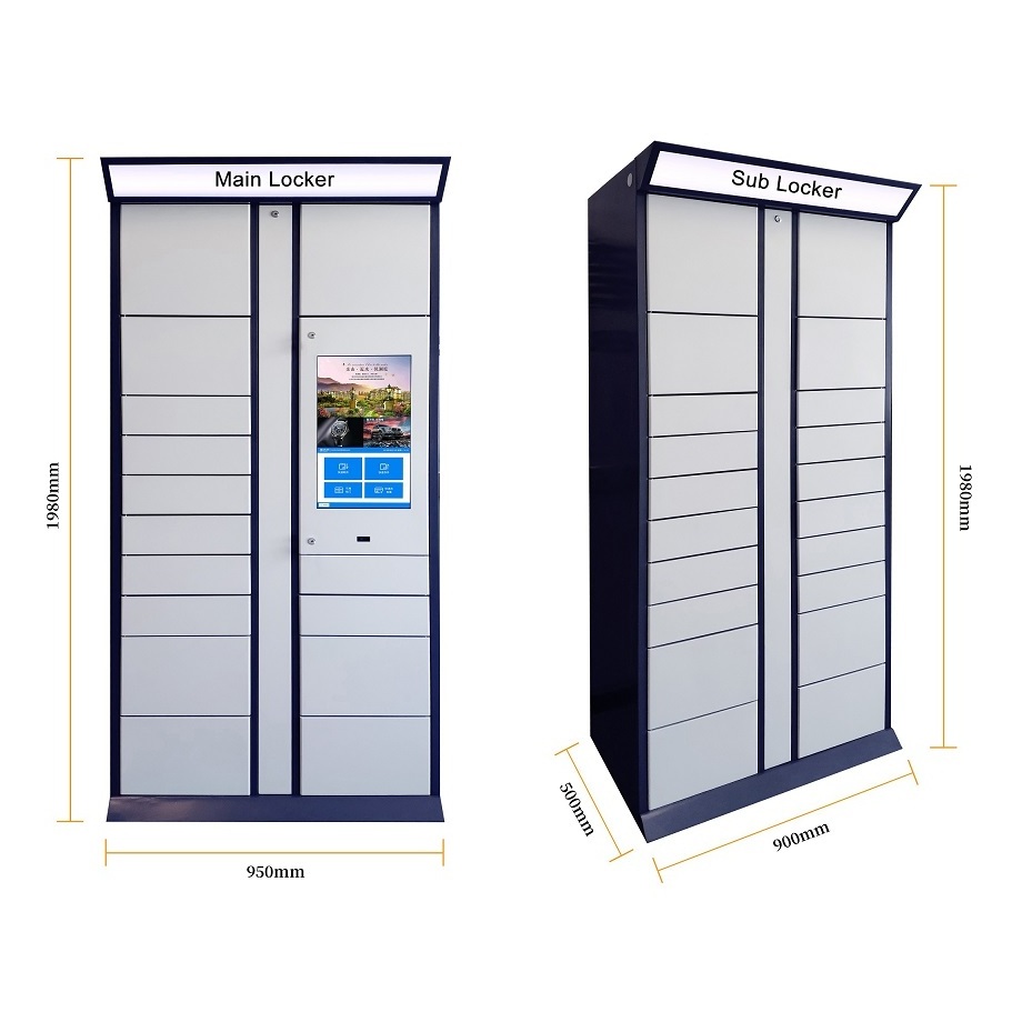 Best Smart Package Locker Systems Electronic Delivery Parcel Locker Cabinet Box Price