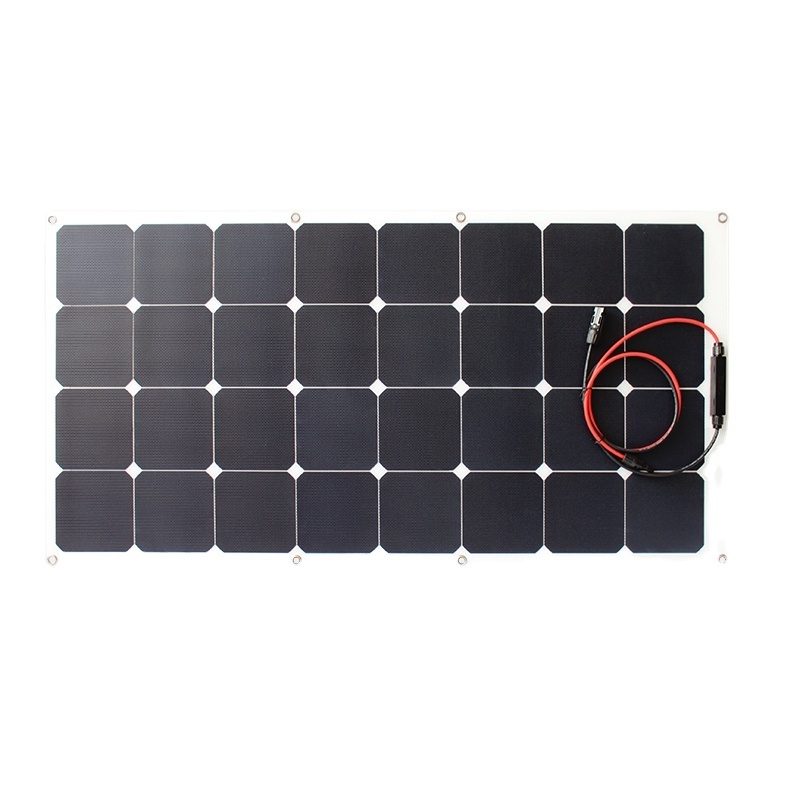 Flexible Roof Tiles 100W flexible solar panel soft monocrystalline solar wafer Sunpower solar panel