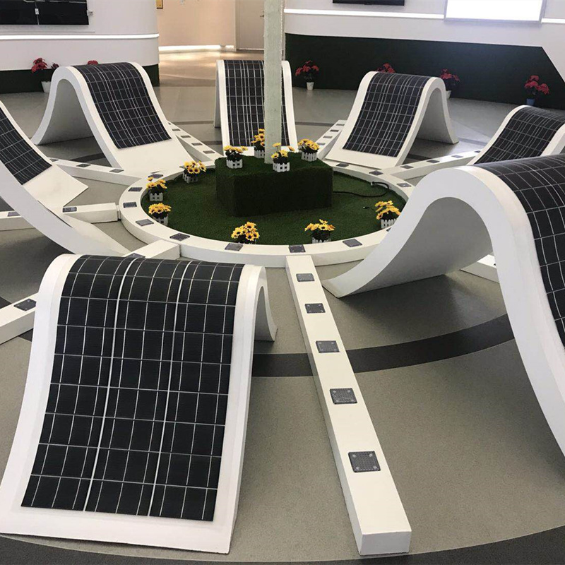 Factory customized price 40w to 550w thin film CIGS flexible solar panels solar energy system for industrial home outdoor