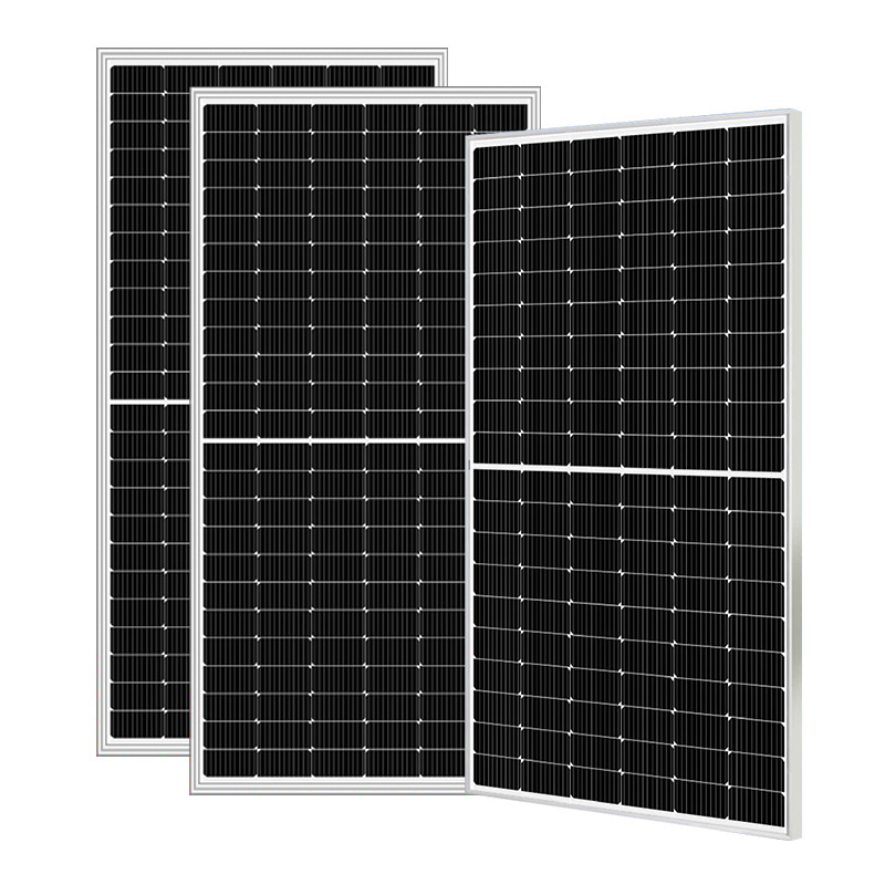 Full Black Photovoltaic Bifacial Solar Panel 550w 11BB Monocrystalline Panel Solar PV Modules