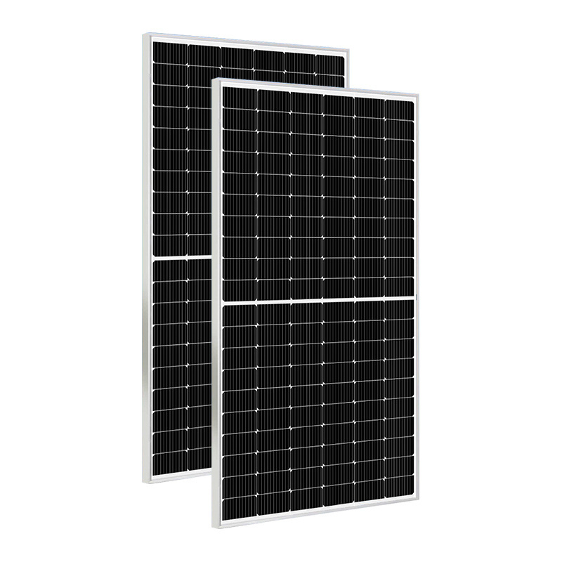 Full Black Photovoltaic Bifacial Solar Panel 550w 11BB Monocrystalline Panel Solar PV Modules