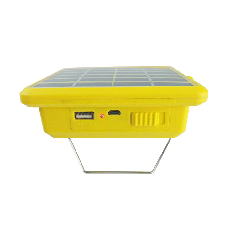 Portable Solar desk lamp for indoor and outdoor for phone ipad fan solar energy lamp light