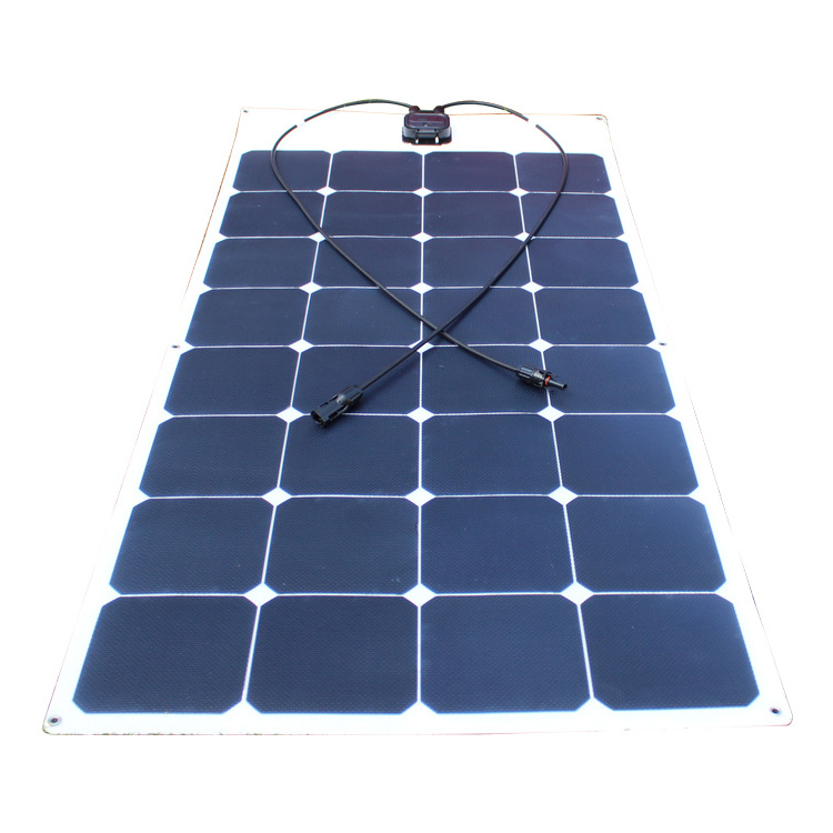 100 watt 200 watt semi sunpower flexible thin film solar panel