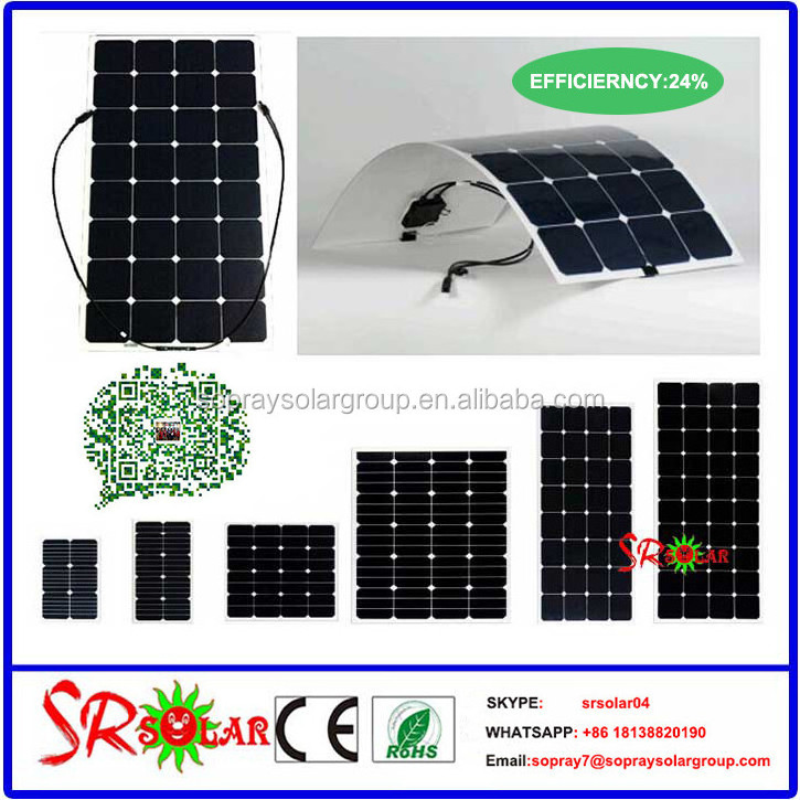 180w 150 Watt Sunpower Flexible Solar Panel