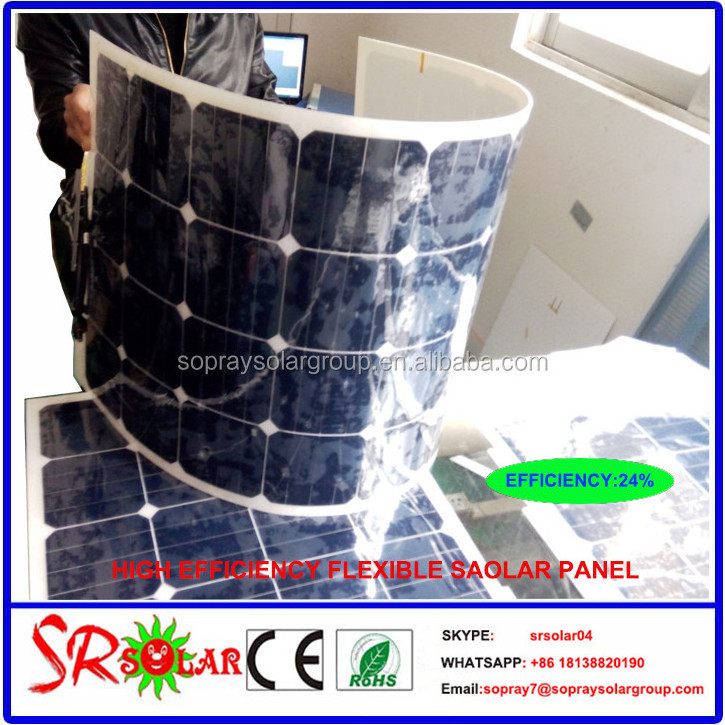 180w 150 Watt Sunpower Flexible Solar Panel