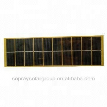 5V5W 1A PET Laminated Solar Panel with CE,IEC & INMETRO and Sized 101 x 69 x 30mm