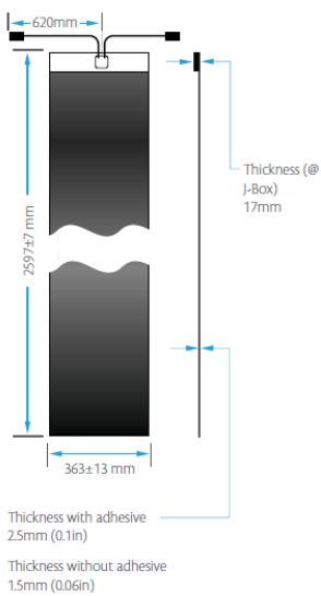 Efficient soft  light  reliable high quality CIGS flexible and rollable solar panel