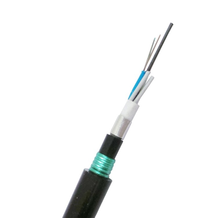 Fiber Optic Cable Manufacturers 4 8 24 48 96 Singlemode Multimode GYTA53 GYTY53 Outdoor Armored Optical Cable