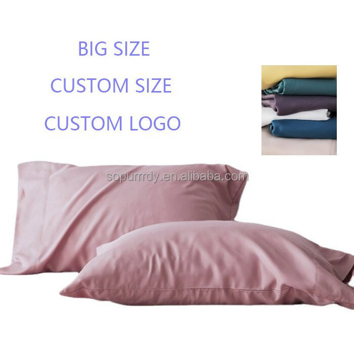 Custom 20 X 30 Inch Bamboo Fiber Pillowcases Luxury Bamboo Fiber Fabric Pillowcases Bamboo Pillow Case Without Zipper