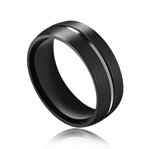 Black Tungsten Wedding Rings For Men Made In China - Wedding Rings Tungsten Black 2019 And Beyond.