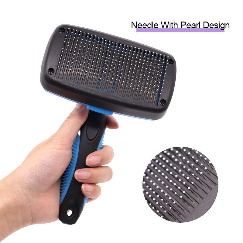 OEM & ODM Manufacturer Cat Dog Pet Hair Grooming Shedding Self Cleaning Slicker Brush Products