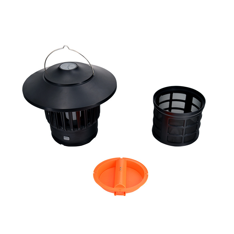 Outdoor and Indoor Mosquito Trap Fly Trapper Rainproof Insect Repellent Wind Driven Mosquito Killer Lantern